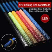 180cm fishing rod sweatband rod sweat tape tennis grip tape fishing rod belt badminton overgrips sweat absorbent