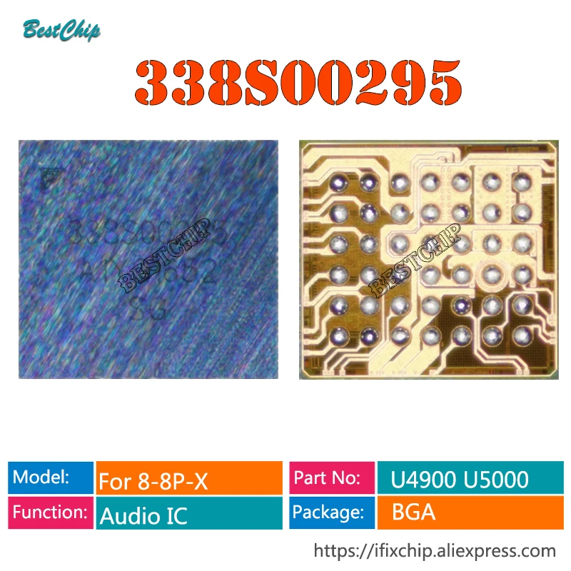 

50 шт./лот 338s00295 U4900 U5000 North звуковой усилитель динамика ic для iphone X 8 8plus