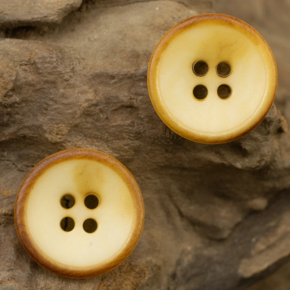 

White Scorch Retro Corozo Buttons For Clothing Sewing Accessories Cotton And Linen Fashion Spring Shirt Coat Suit Sweater Button