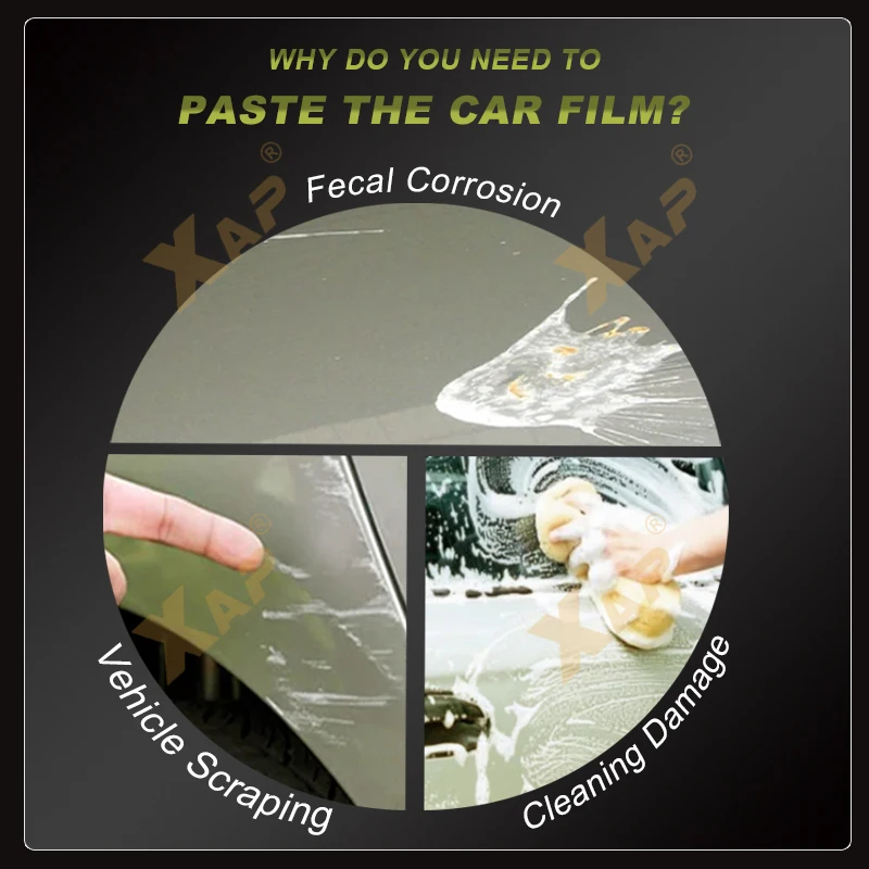 Прозрачный ТПУ с защитой от царапин для BMW X3 M-SPORT M G01 2022-2023