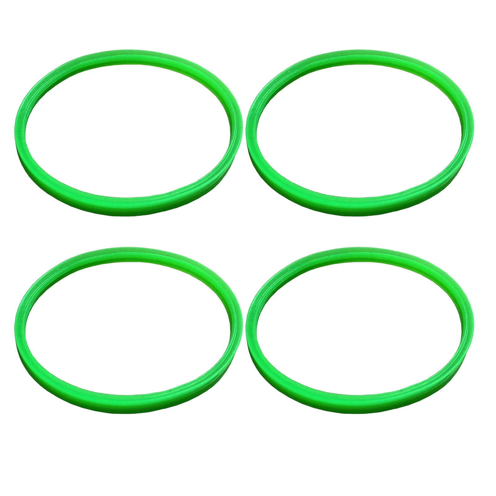

4 шт., автомобильное зеленое резиновое сиденье, уплотнительное кольцо турбопровода интеркулера 3C 0145117 F для Volkswagen, замена автоаксессуаров Audi