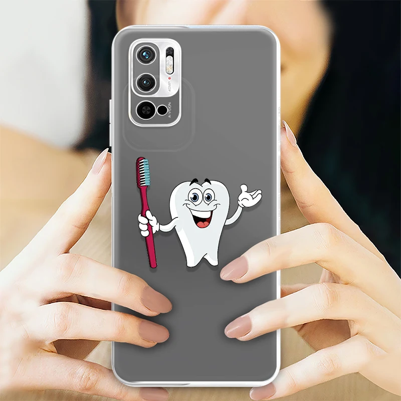 Медицинская медицина здоровье сердце зубы для Xiaomi Redmi Note 11 10 10T 9 8 8T 7 Pro Max 5G 10S 7S 9T 9A 9C