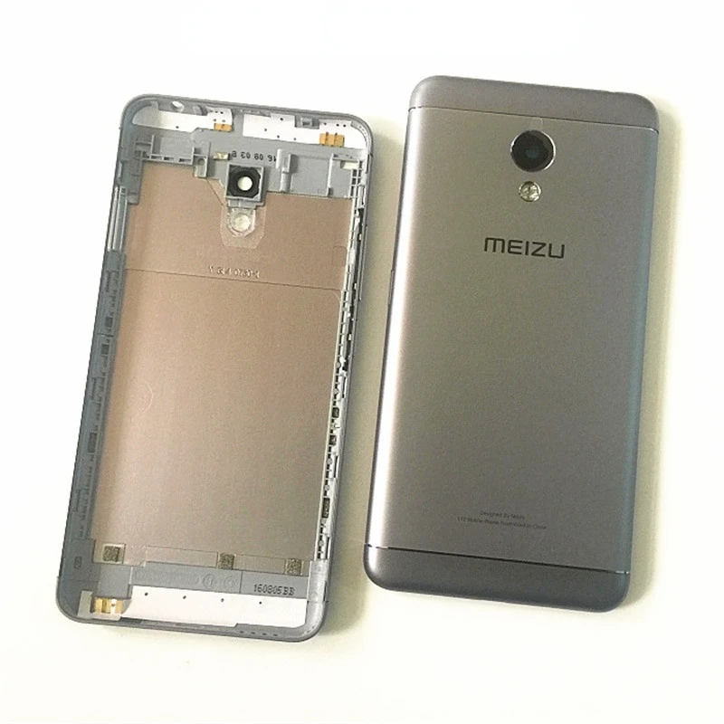 

For MEIZU M3S Back Battery Cover Rear Door Housing Chassis Case for Meizu M3S Mini Battery Cover with Camera Lens Side Buttons