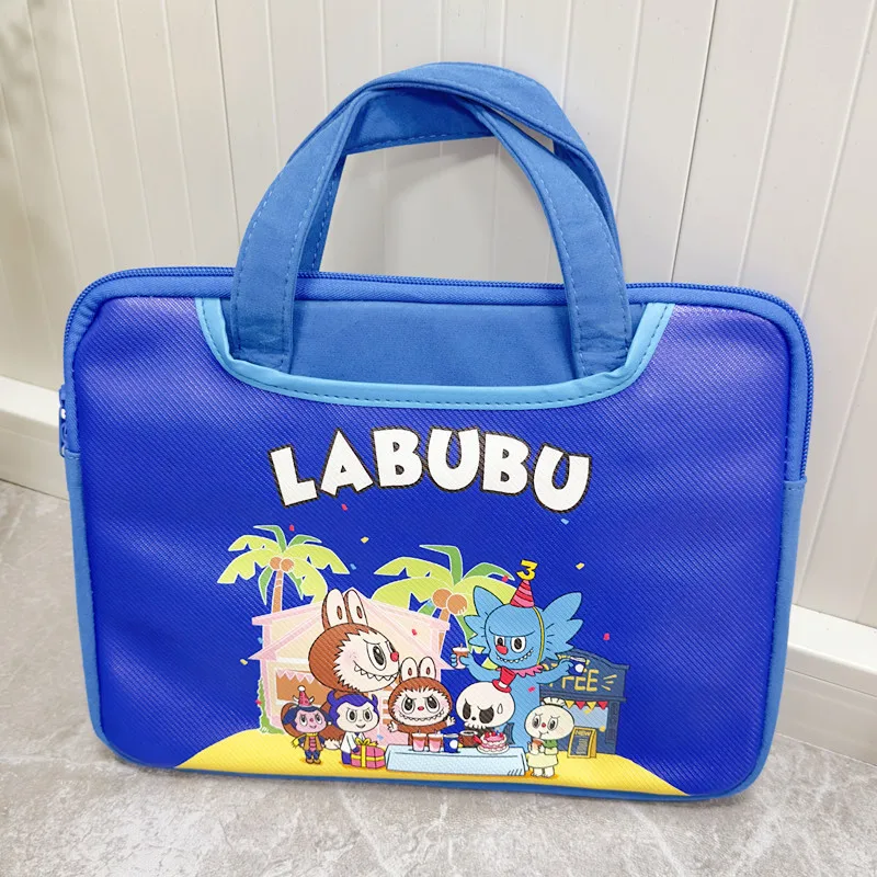 Новая сумка для ноутбука Labubu Kawaii тряпичная ткань с героями мультфильмов милая