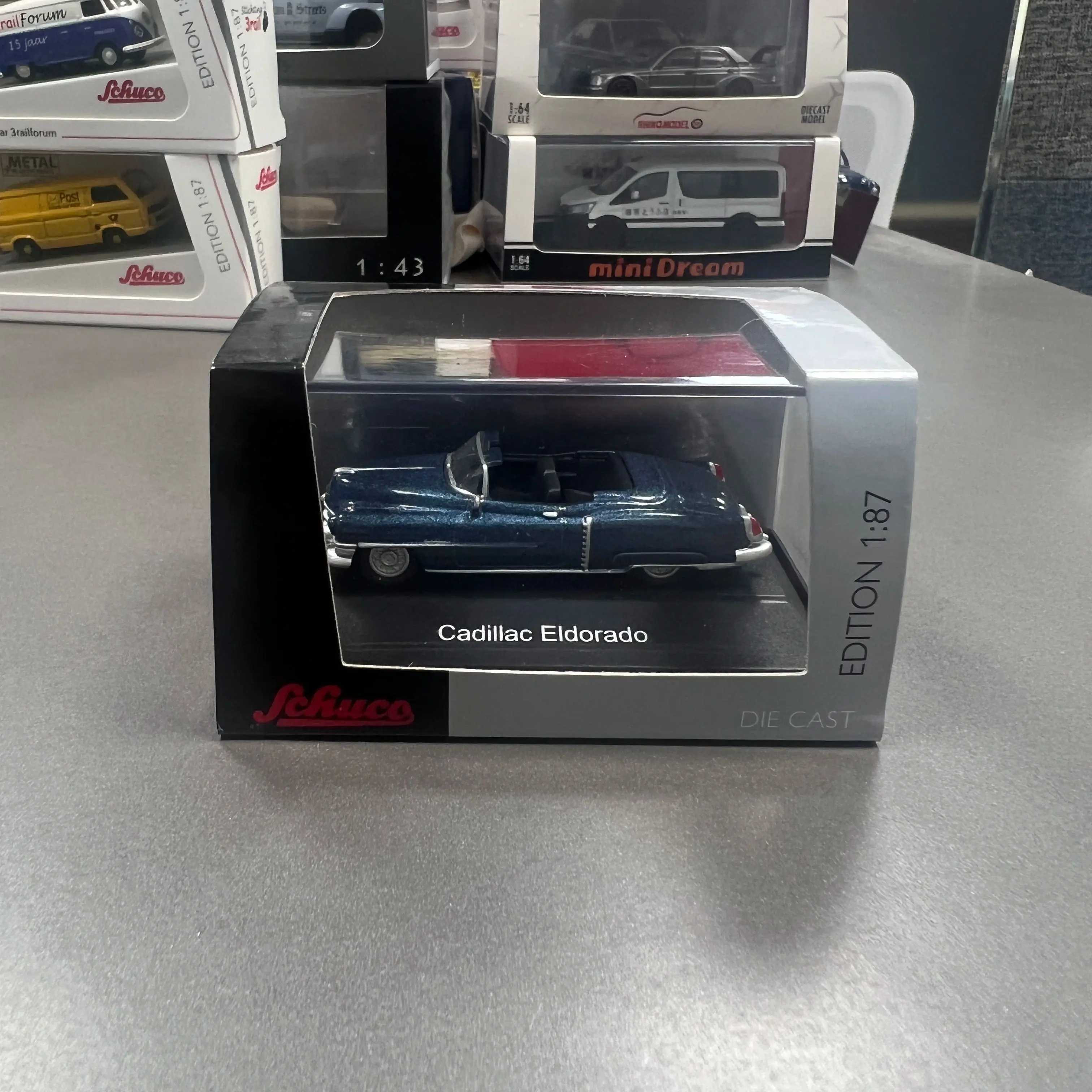 1:87 масштаб литой под давлением сплав Cadillac Eldorado игрушки спортивные автомобили