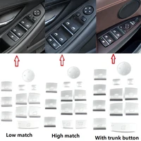 car door window switch lifter buttons covers trim for bmw 5 series f10 f18 2011 2017 x3 x4 x5 x6 2011 2018 left hand drive