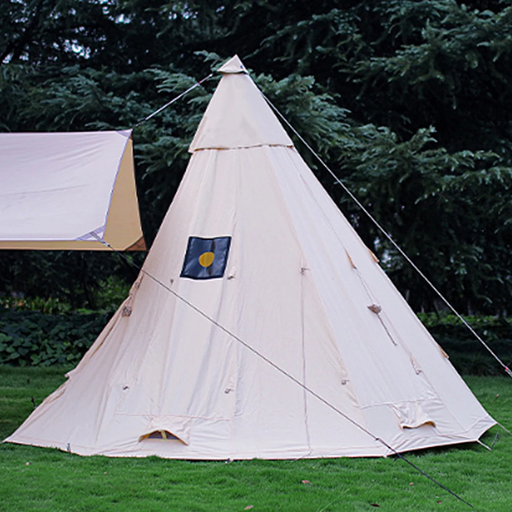 Треугольная водонепроницаемая крышка для палатки брезентовая соединительная