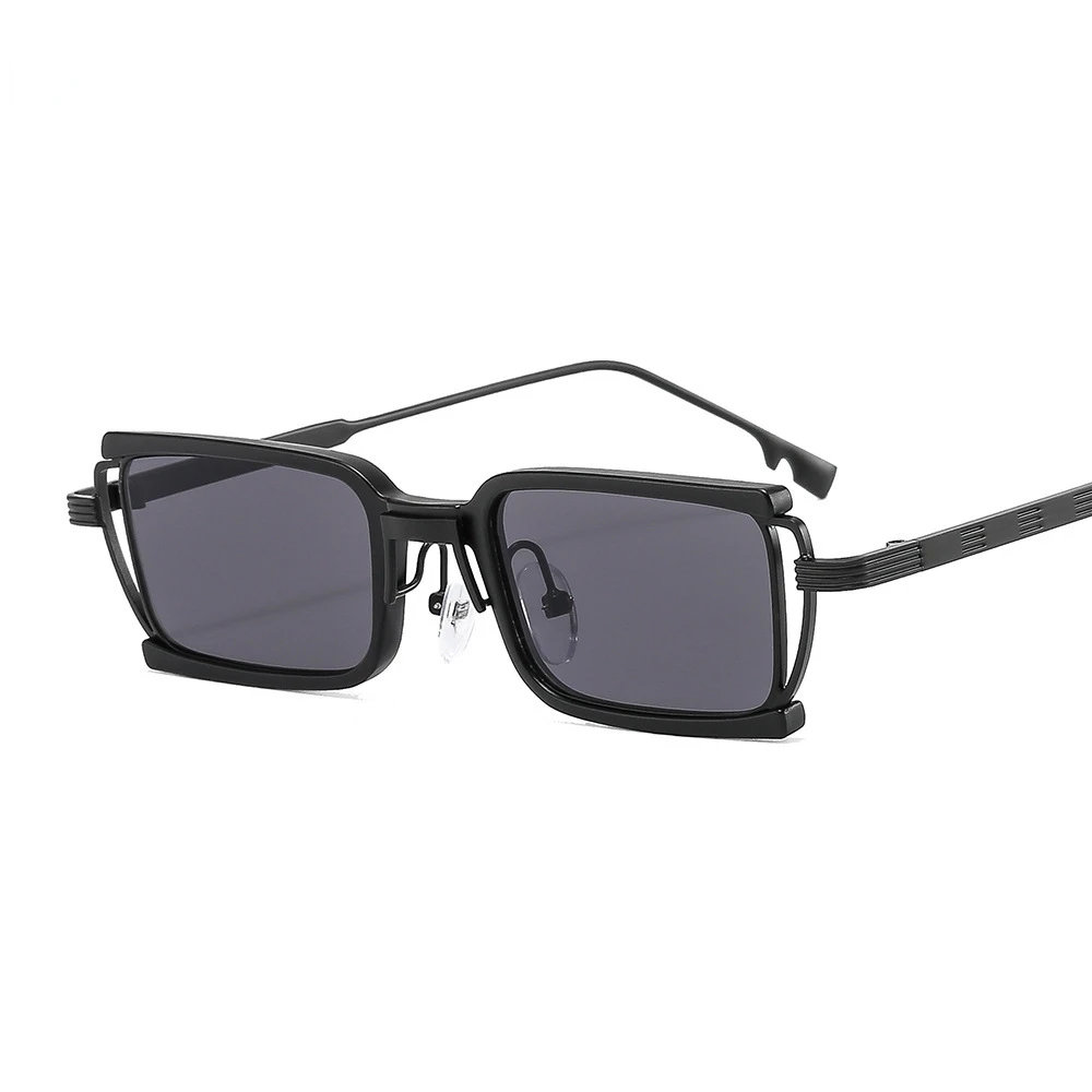 

Fashion Unique Metal Small Frame Sunglasses for Women Hot Sexy Vintage Brand Design Sun Glasses Men Hip Hop Shades