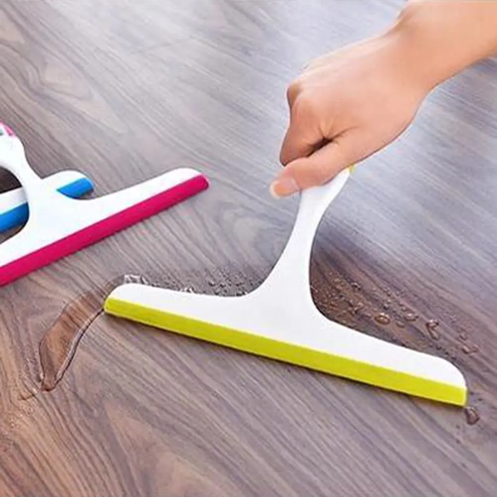 

Useful Glass Window Wiper Soap Cleaner Squeegee Home Car Shower Bathroom Mirror Car Blade Household Cleaning Tools