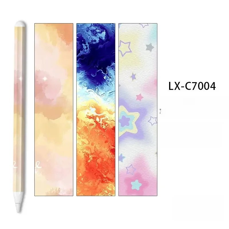 Фото 3 шт./лот, милые наклейки-пленки с Винни-Пухом и Дораэмоном для Apple Pencil Pro 1, 2, 3 №5