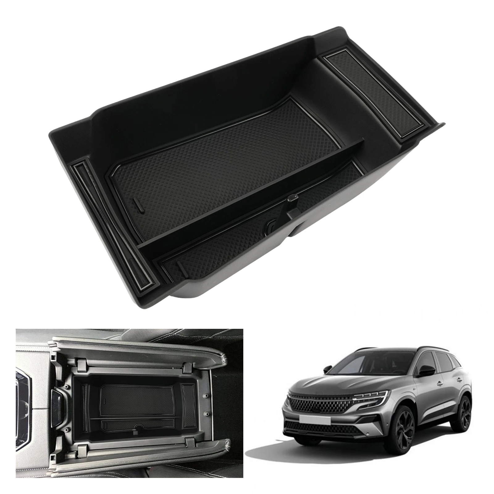 RUIYA для Austral E-Tech Hybrid 2022 2023 автомобильный подлокотник ящик для хранения центрального управления контейнер авто интерьер австралия аксессуары 2023 RUIYA для Austral E-Tech Hybrid 2022 2023 автомобильный подлокотник ящик для хранения центрального управления контейнер авто интерьер австралия аксессуары 2023