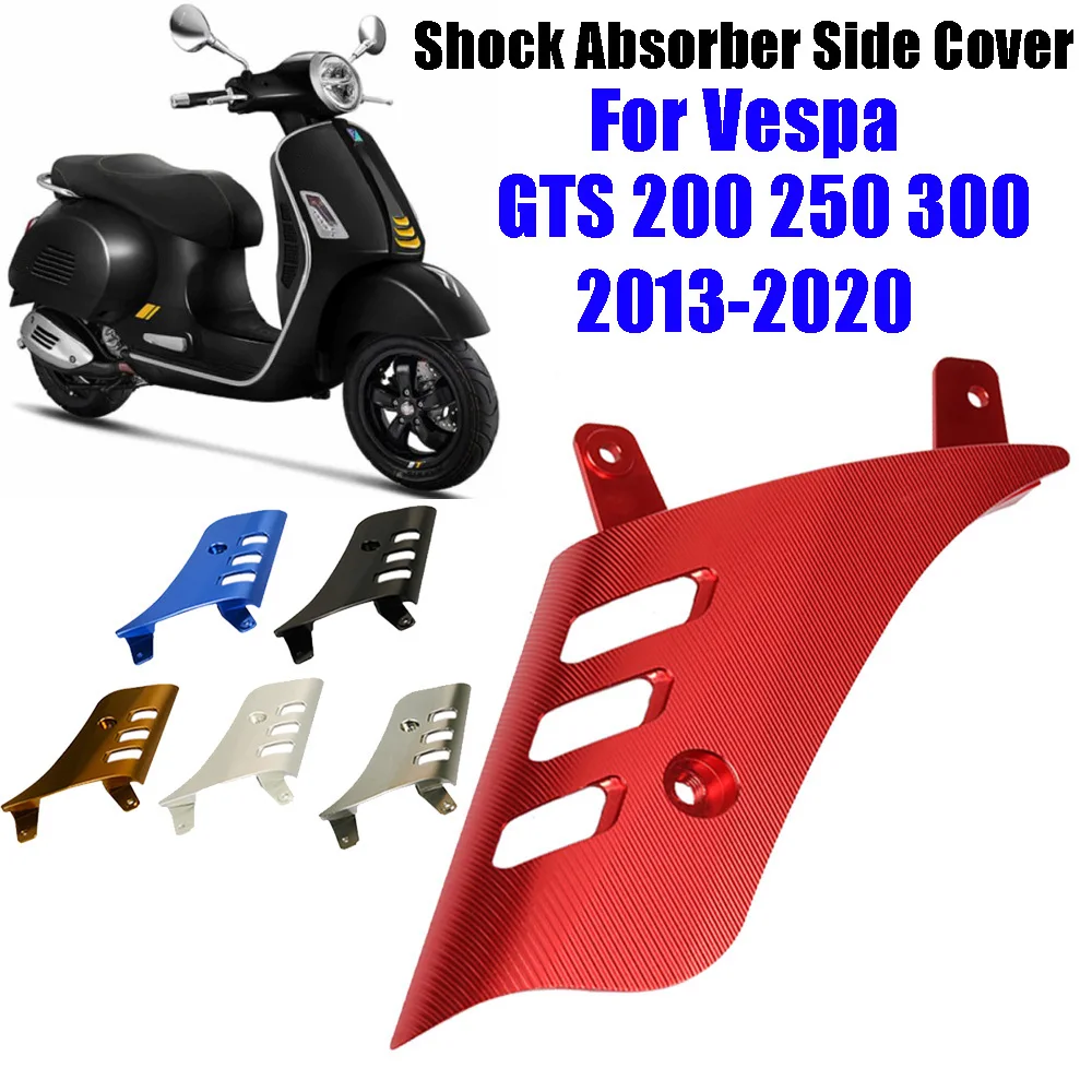 For VESPA GTS 300 250 200 GTS300 2013-2020 Motorcycle Accessories Front Wheel Rocker Cover Shock Absorber Side Cover Protector