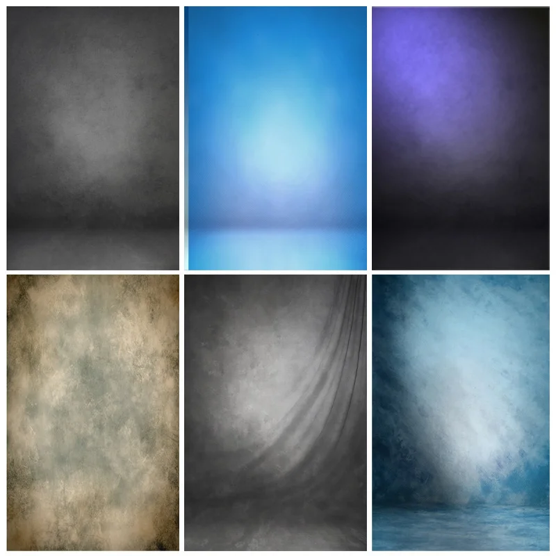 

Solid Color Gradient Vintage Photography Backdrops Wedding Newborn Baby Portrait Background For Photo Studio Props 210318MFT-05