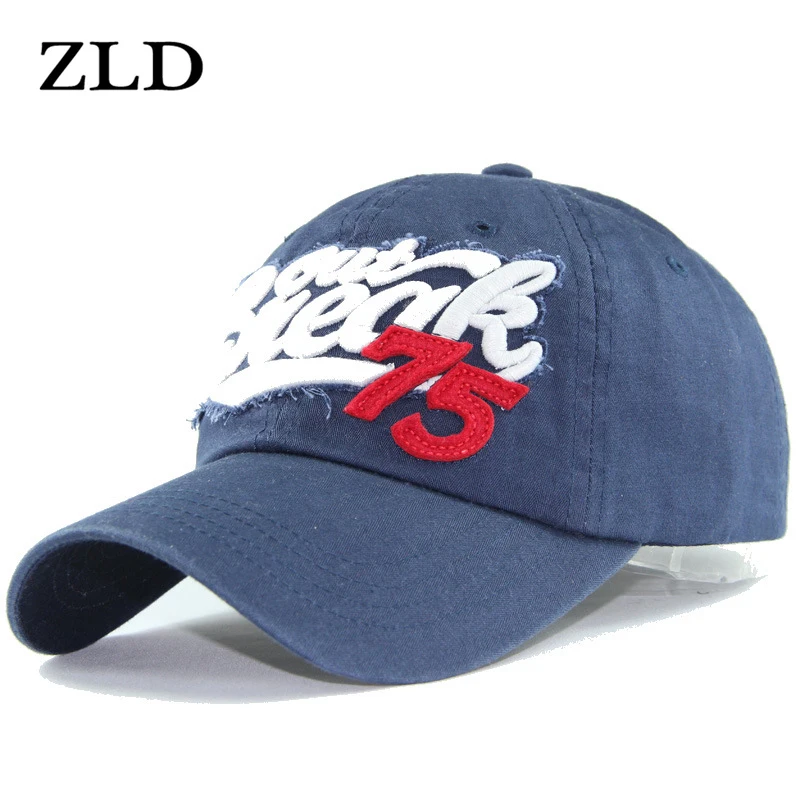 

ZLD New Cotton Baseball Cap Letter Ladies Men's Baseball Cap High Quality Couple Hat Leisure Sun Hats Hip Hop Caps Peaked Cap