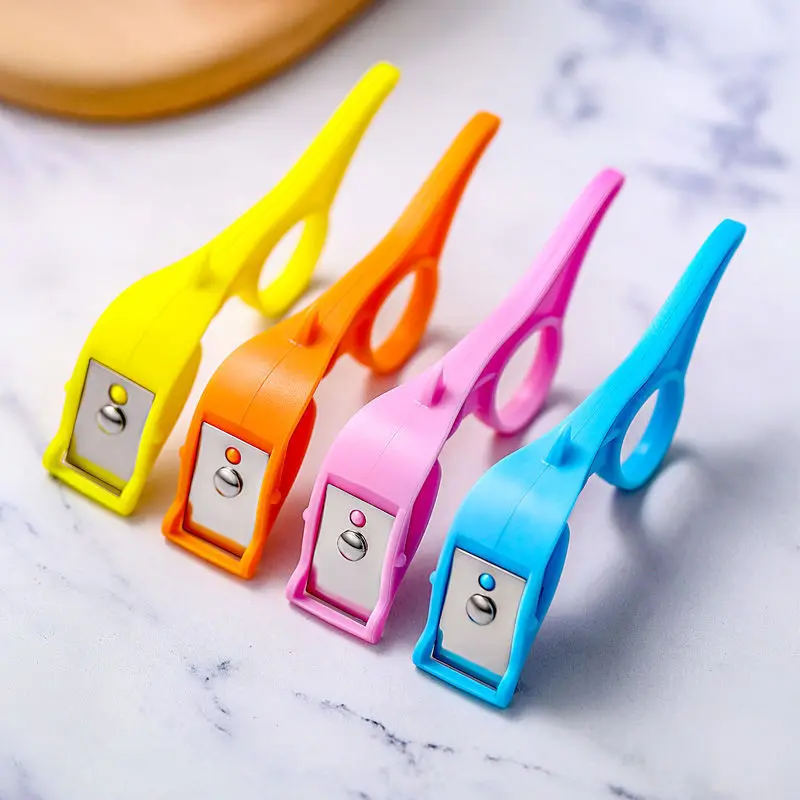 

Fruit Apple Peeler Vegetable Peeler Stainless Steel Peeler Ring Portable Manual Peeling Orange Potatoes Peeler Kitchen Tools