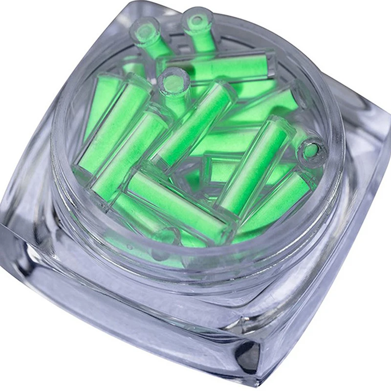 1 шт. стеклянная люминесцентная трубка гироскоп для пальцев светящаяся уличная