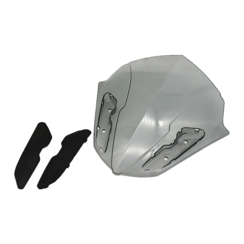 Козырёк на лобовое стекло мотоцикла для Yamaha NVX 155 V1 / Aerox V2 2021 черный