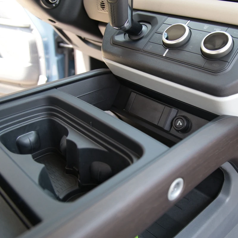 Для Land Rover Defender 90 110 2020 2021 центральная консоль USB-порт для зарядки защитная крышка