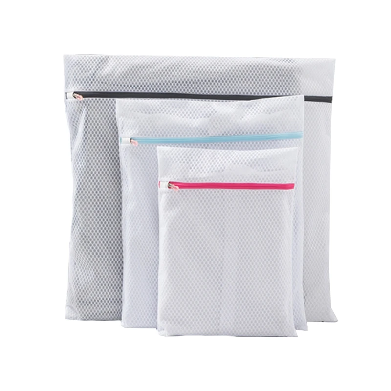 

AT69 -Mesh Washing Machine Laundry Bags, Reusable And Durable Mesh For Delicates, Stockings, Bra, Lingerie, Baby Clothes