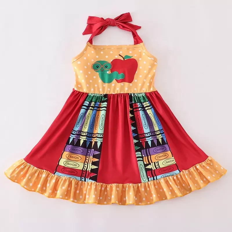 Print Boutique Twirl Dress Fashion Kids Clothes Dress