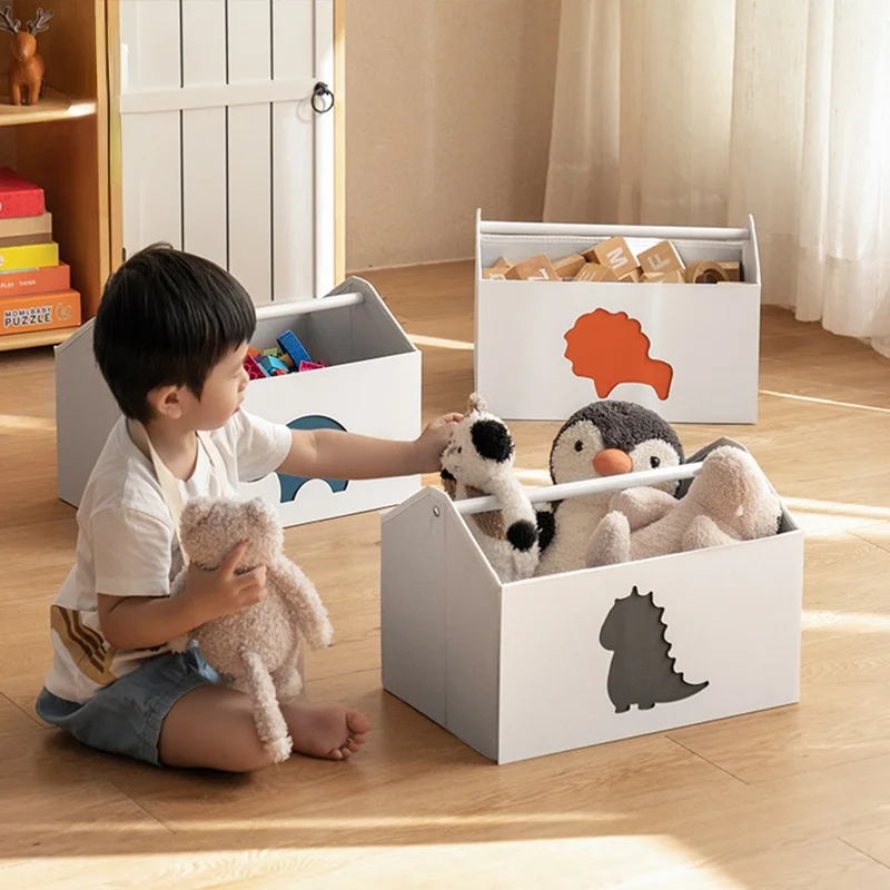 

Children's Toy Storage Box Portable Large Capacity Creative Simple Home Doll Storage Basket Storage Box