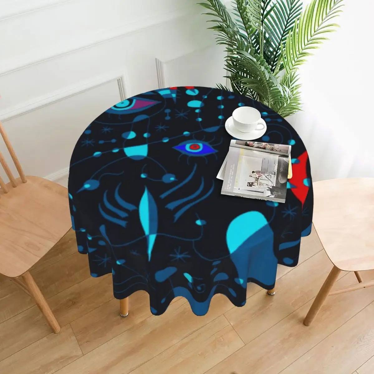 

Скатерть с узором «Джоан Миро», 60 дюймов, 152 см