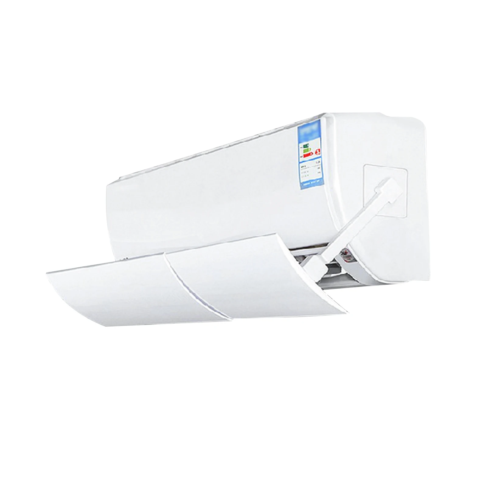 

Home Adjustable Wind Shield Durable Accessories Anti Direct Blow Practical Gas Stretch Deflector Tape Air Conditioner Use Cold