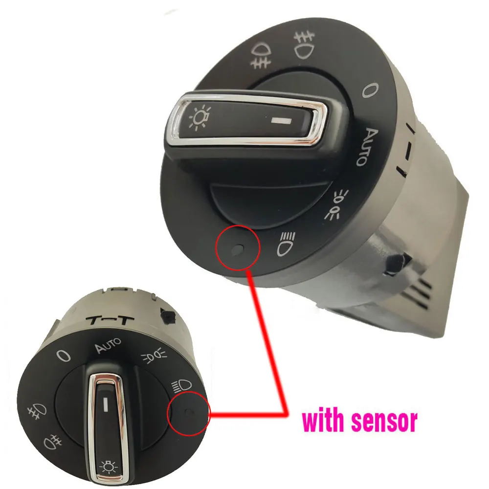 

Car Headlight Fog Lamp Switch Headlamp Switch Car Accessorie For VW Golf MK5 MK6 MK7 VII