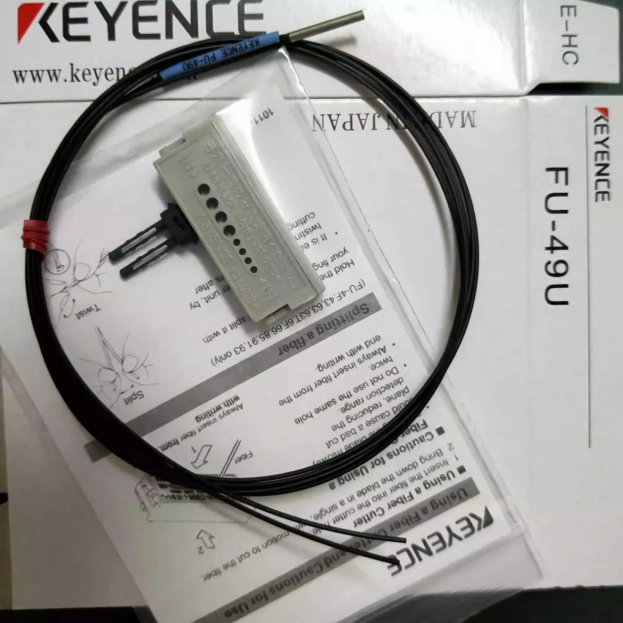 5 шт. FU-59/59U/FU-58/58U Высокоточный излучающий оптоволоконный датчик