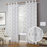 window screen for living room bedroom kitchen home decoration curtains modern minimalist style printing decorative curtains