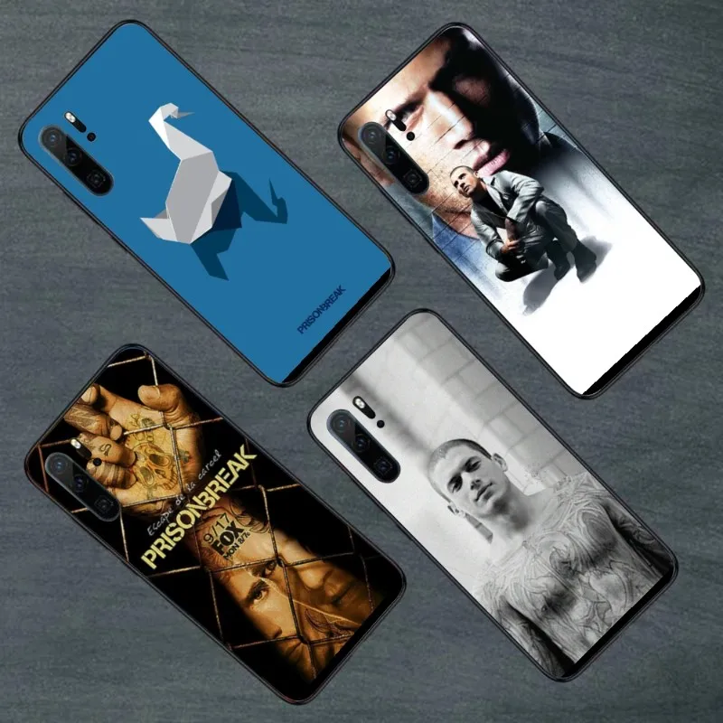 Чехол для телефона с тюремным перерывом Huawei Mate 40 30 20 10 Pro Lite Nova 9 8 5T Y7p Y7 мягкий