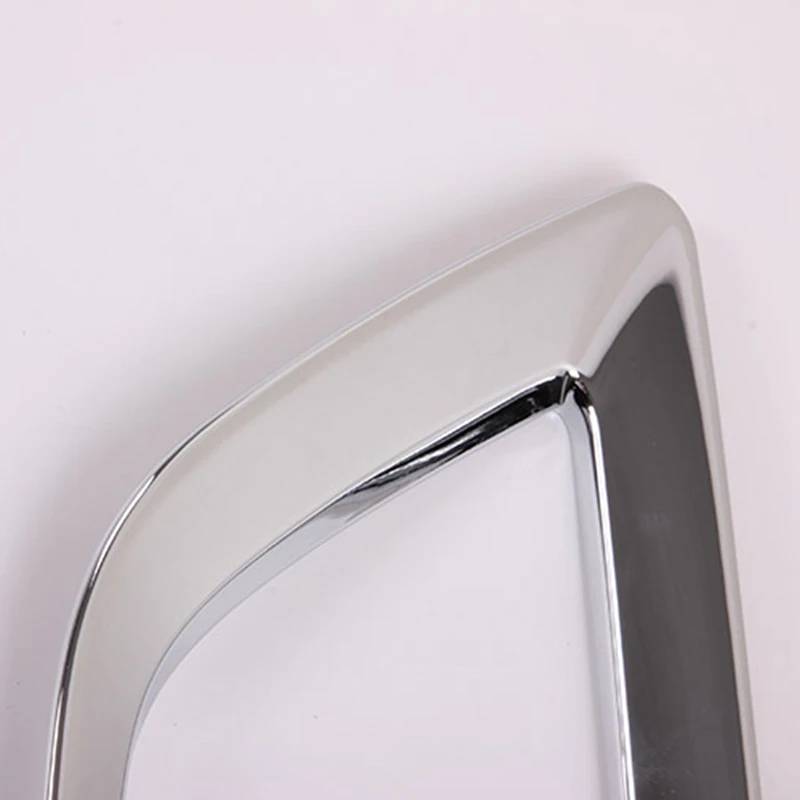 Автомобильная Хромированная передняя противотуманная фара ABS для Hyundai Encino Kona 2018