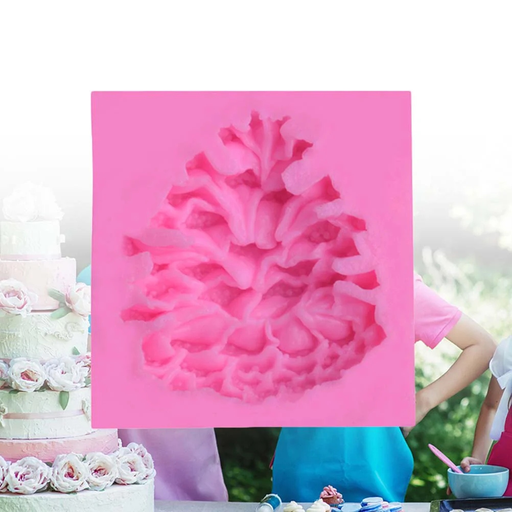

Para Gelatinas Silicone Fondant Molds Pine Cake Cones DIY Baking Pastry