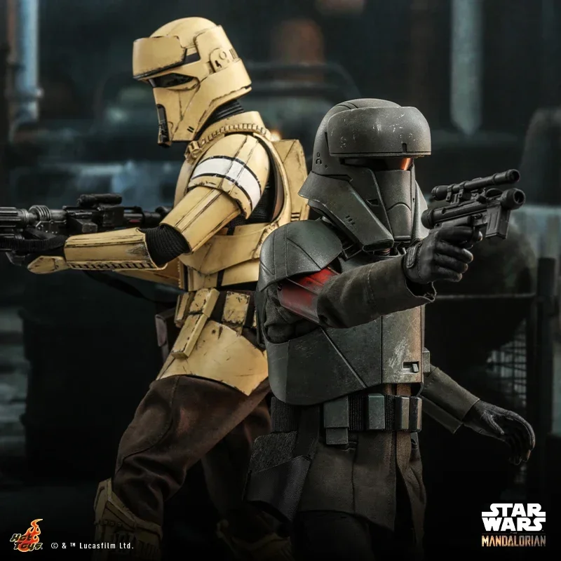 Фото В наличии 100% оригинальные фигурки Hot Toys TMS030WK TMS031 TRANSPORT TROOPER Shoretrooper The Mandalorian, модель персонажа из фильма в масштабе 1/6 №3