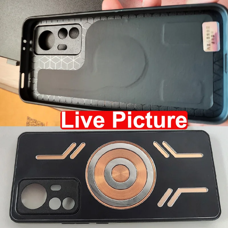 Чехол для Redmi K50 Ultra 5G K50Ultra медная алюминиевая задняя крышка с рассеиванием тепла