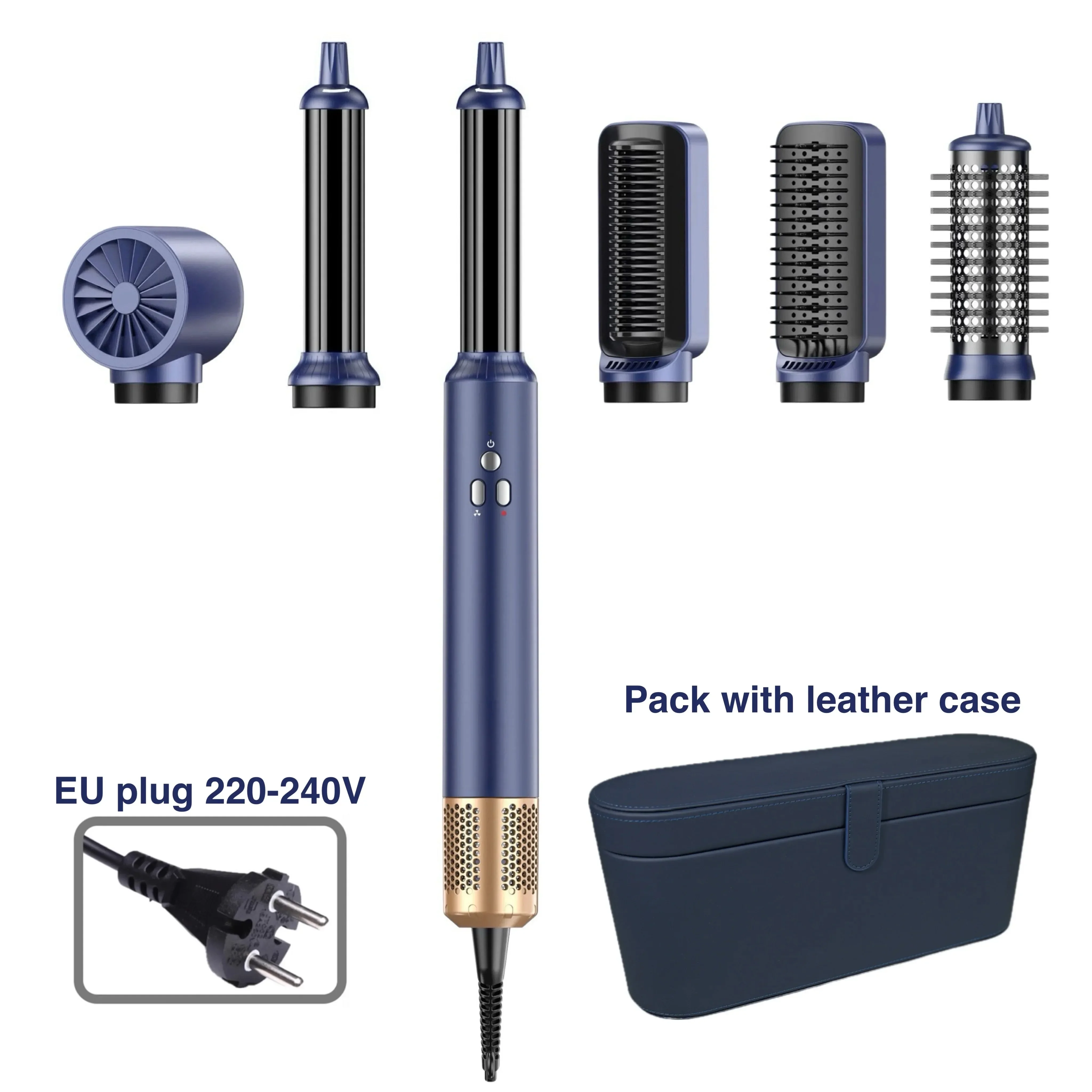 Ионный фен 6 в 1 110000 Быстрая сушка об/мин с автоматической оберткой бигуди