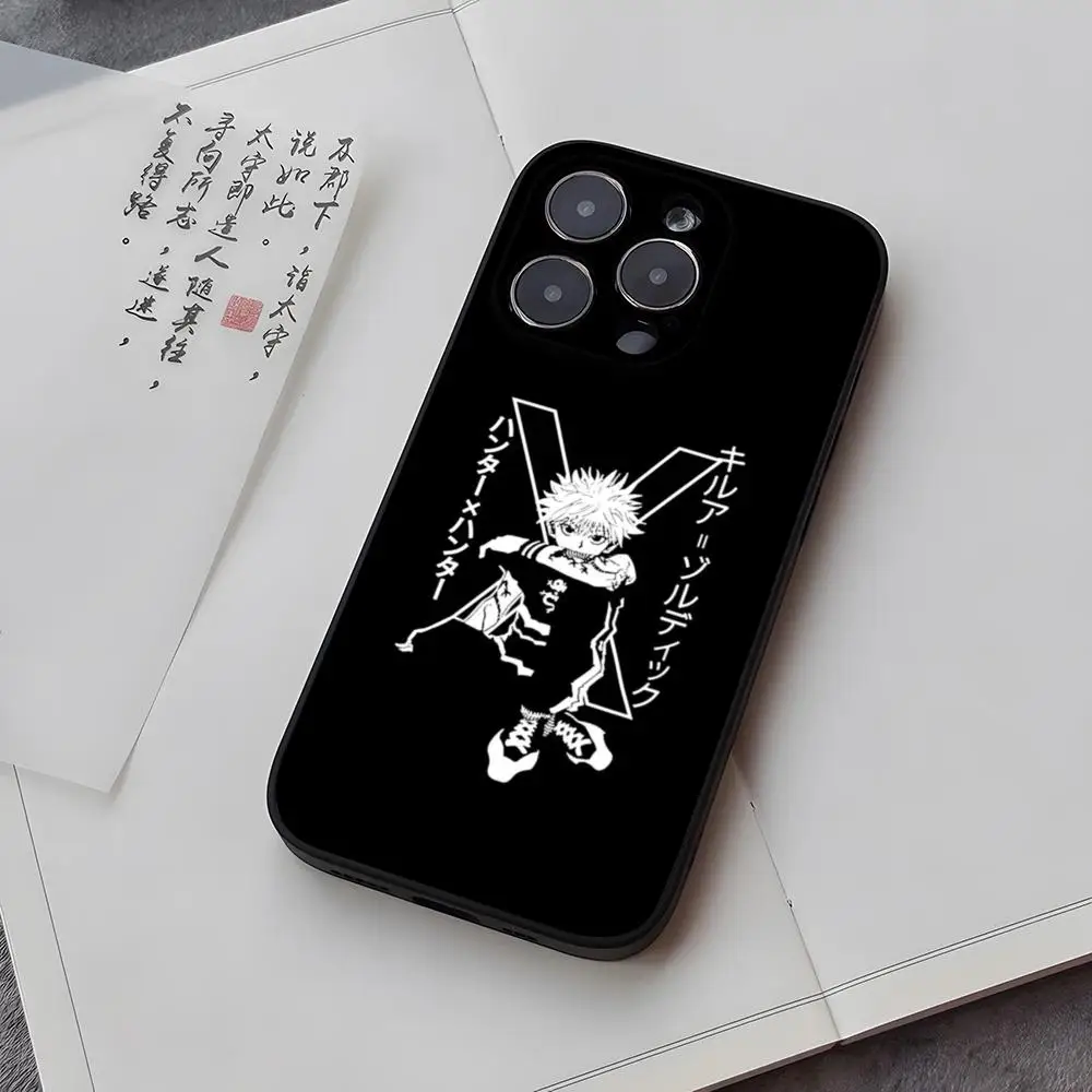 Чехол для телефона Hxh Hunter x License iphone 16 Pro Max 15 11 13 14 Xs Mini Xr X 7 Plus Shell Coque