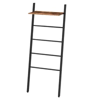 hoobro towel rack 5tier ladder shelf towel ladder sturdy bathroom blanket ladder rack easy assemble living room bedroom bathroom
