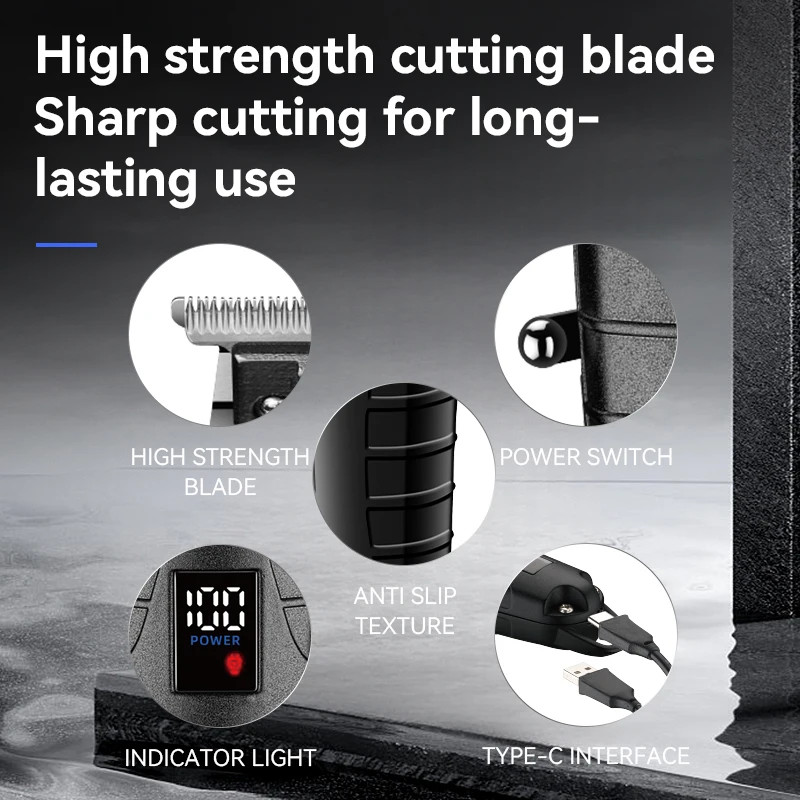 Машинка для стрижки волос Kemei профессиональный триммер Беспроводная