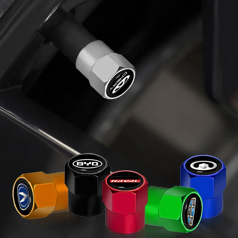 

Car Tire Aluminum Alloy Hexagonal Valve Core Cap for Acura TLX MDX RDX CDX ZDX RLXTSX TL Vigor Integra RSX TLX L NSX Accessories