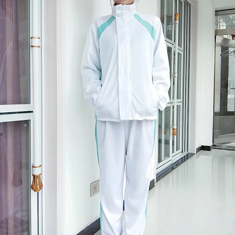 Фото Косплей костюм Haikyuu!! Старшая школа Аоба Дзёсей, командная куртка и школьная форма Оикава Тоору, Иваидзуми Хадзимэ №3