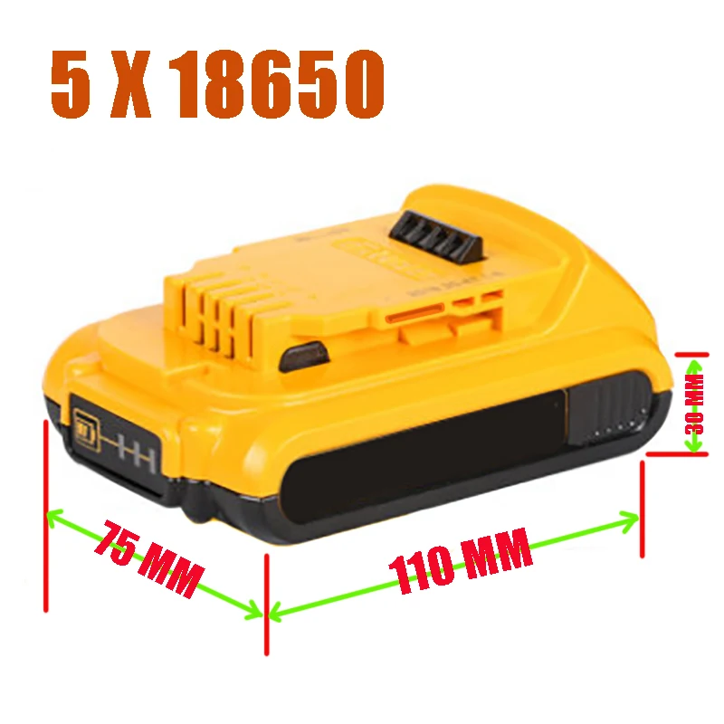 DCB200 литий-ионный аккумулятор пластиковый корпус печатная плата защиты от