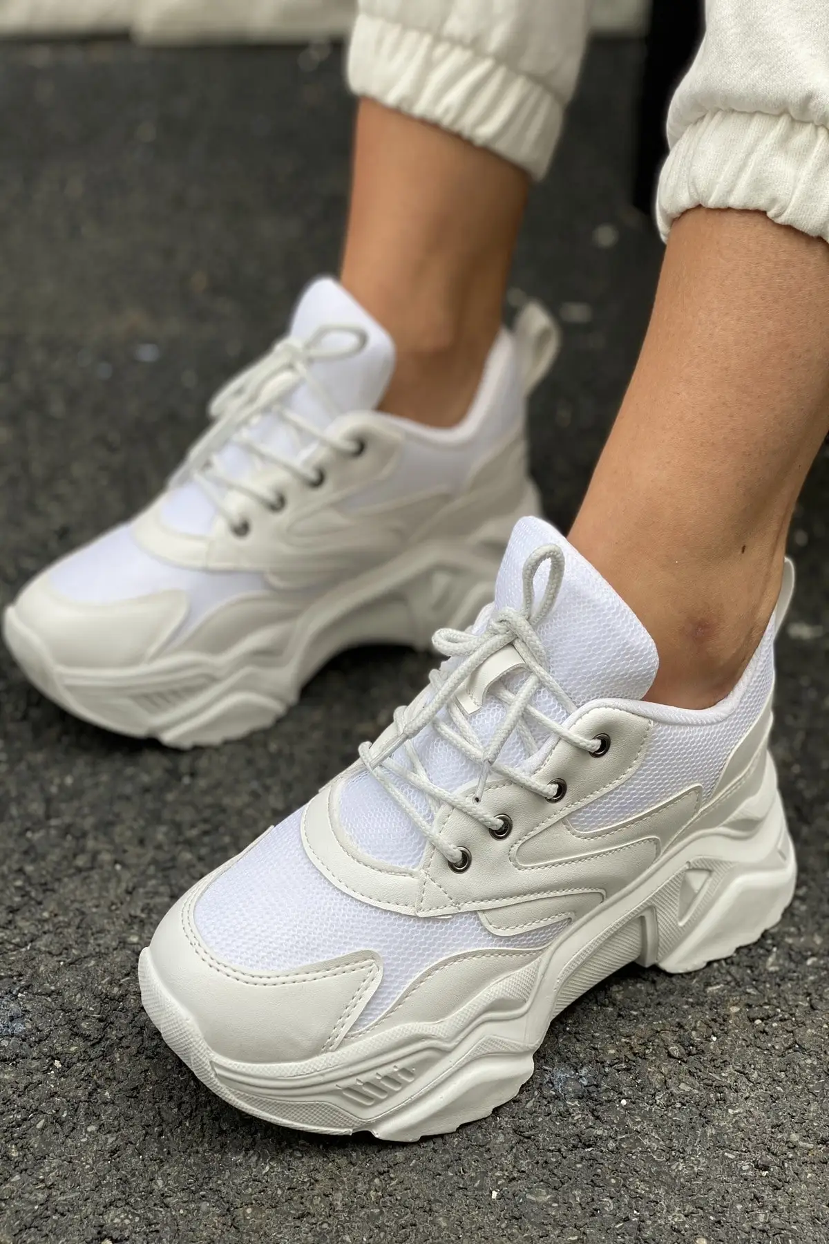 

Women's Sneakers Casual Fashion Comfortable Platform Female Vulcanized Shoes High-Top Sneakers
