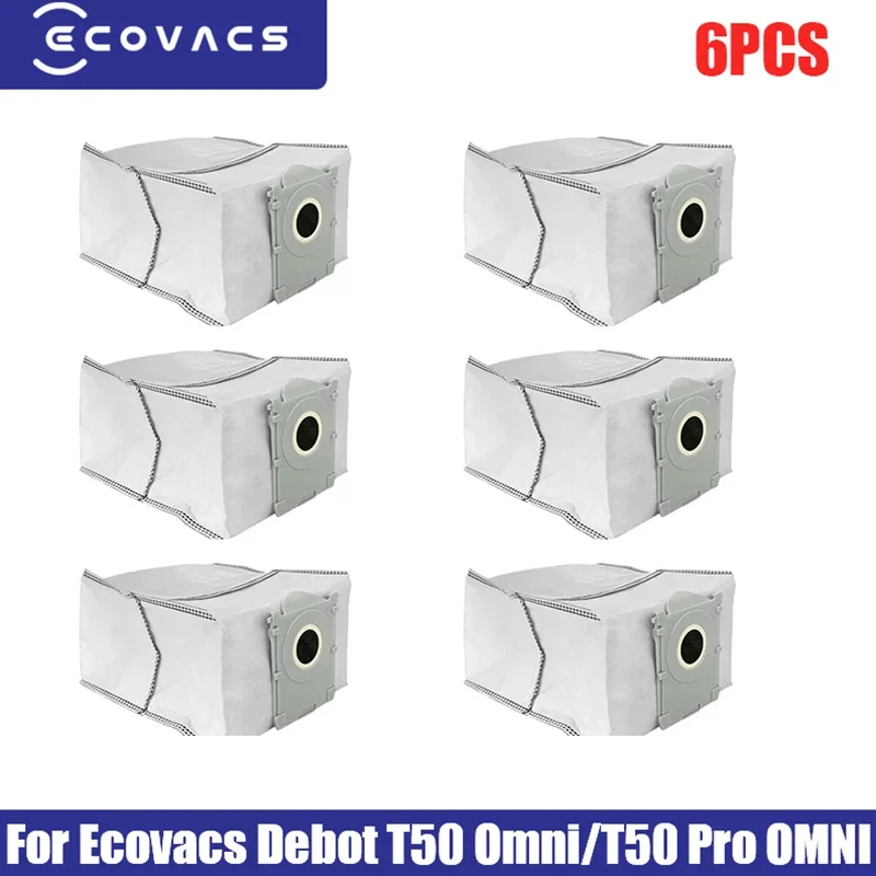 Для Ecovacs Deebot T50 PRO робот-пылесос основная боковая щетка HEPA-фильтры швабра тканевые мешки для пыли
