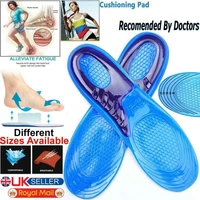 work boots insoles massage the insoles silicone gel practical relieve pain