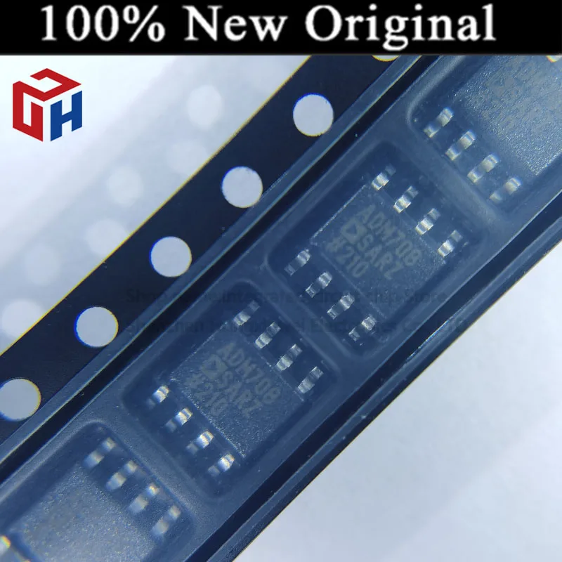 

5PCS/Lot ADM708SARZ-REEL SOP8 100% New original RESET GENERATOR I.C.
