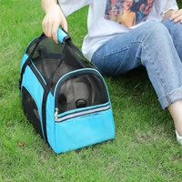 foldable cats bag travel pet bag carrying bag dog bag portable dog carrier bag mesh breathable carry bags for small dogs