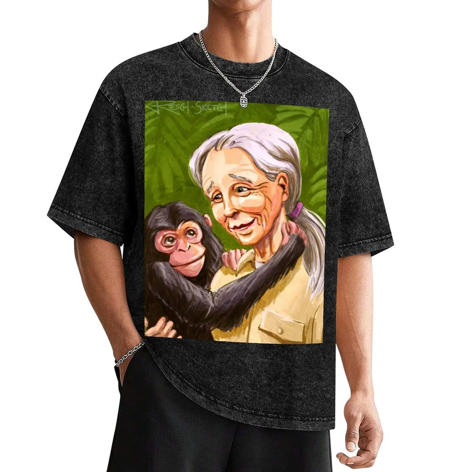 Мужская футболка Dr. Goodall I Presume? хлопок