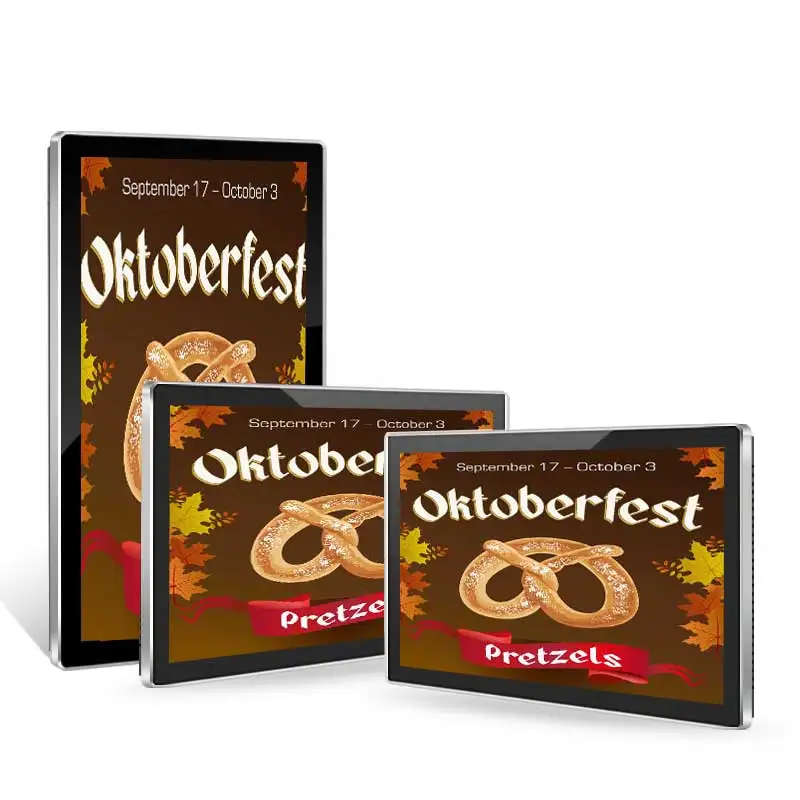 10 1 13 3 15 6 18 5-дюймовый ЖК-панель различных размеров настенный сенсорный экран для