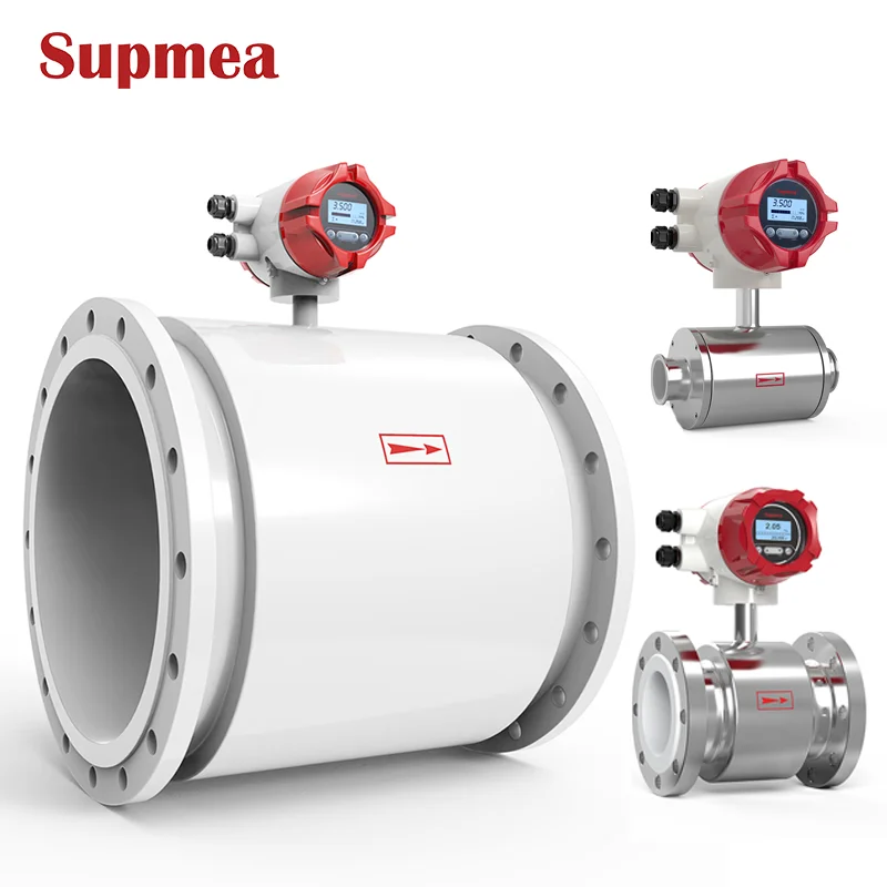 

Dn1000 Electromagnetic Flow Meter Corrosive Chemicals Flow Meter Slurry Stainless Steel Water Flow Meter
